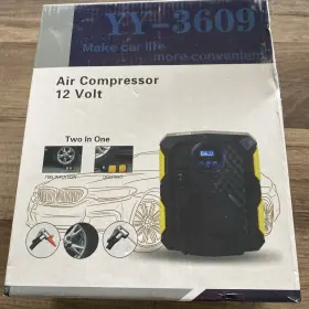 Yy-3609 Outdoor Protection Air Compressor / Tire Pump Digital Edition/ Led 12v 120w 150psi /at Yy-3609 Outdoor Protection Air Compressor / Tire Pump Digital Edition/ Led 12v 120w 150psi /at