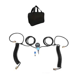 Ot4t Outran 4 Tire Inflation/deflation System Lock-on Air Chuck Digital Pressure Gau