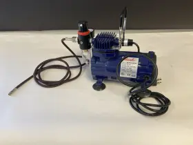D500sr Paasche Da300r Blue 1/5 Hp Air Compressor With Regulator And Moisture Trap B2-52