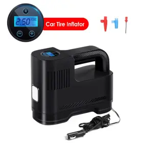Paddsun 774049515718 12v Car Tire Inflator Portable 150 Psi Air Pump Compressor Auto-off With Led Light