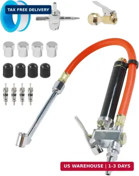 4169zxkksltcqb001 Paiyue Auto Tire Pressure Gauge Air Compressor Inflator Attachment Heavy-duty 10-1