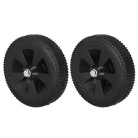 Pta240607tt000876 Patikil 7.5 Inch Air Compressor Wheels 2 Pack Universal Wheel Part Hollow