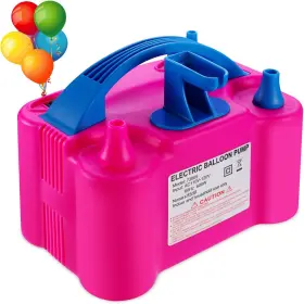 Pcfing 781545044345 Electric Air Balloon Pump And Tying Tool In One Portable Dual Nozzle Pcfing 781545044345 Electric Air Balloon Pump And Tying Tool In One Portable Dual Nozzle