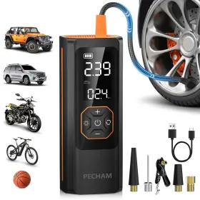Pap-01 Pecham Tire Inflator Portable Air Compressor Usb 5v 20000mah Battery 160psi C