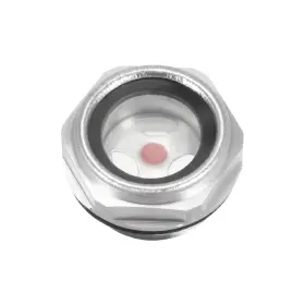 Peroup 672668640265 1/2 Pt Male Threaded Oil Sight Glass Air Compressor Fitting W O-ring