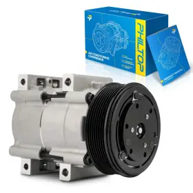 4090acc4834us Philtop 58161 Ac Compressor Compatible With F250/f350/f450/f-550 Super Duty 7