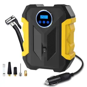 Phyfalip 763475514150 12v 75 Db Digital Air Compressor Corded For Car Auto Pump Portable Tire 1-pack