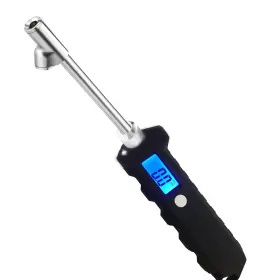 Pinkjoy 445026529518 Digital Tire Pressure Gauge 230 Psi Heavy Duty Dual Head Stainless Steel Made