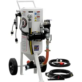 888-0132-12611pb Pirate Brand Sandblast Pot 1.5 Cu Ft 150 Psi Portable Pneumatic - Schmidt Compatible