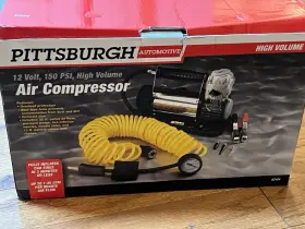 63184-g Pittsburgh 12v 150 Psi Compact Air Compressor