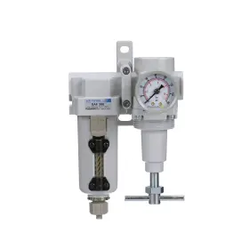 Sau320t-n03g-mep Pneumaticplus Air Filter Regulator Combo 3/8 Inch Npt -t-handle Manual Drain