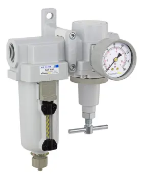 Sau420t-n06g-mep Pneumaticplus Compressed Air Filter Regulator Combo 3/4 Inch Npt -t-handle Ma