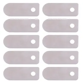 Pocreation1bdzugqecs5839-11 Pocreation 10pcs Compressor Valve Plate Non-oil Aluminum Air Compresspr Replaceme