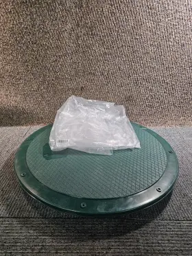 Polylok 3008-west 24 Inch Heavy Duty Flat Cover/lid For Corrugated Pipe Green
