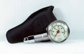 91172220200 Porsche New Genuine Tire Pressure Gauge With Case Oe