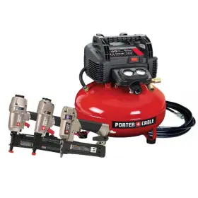 Porter-cable 045564658359 Porter-cable 6 Gal. 150 Psi Portable Electric Air Compressor With 16-gauge Nailer
