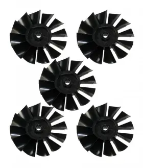 D24595 Porter Cable C2002 Air Compressor 5 Pack Replacement 8mm Motor Fan - D24595-5pk