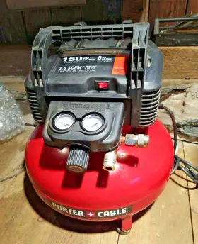 Porter-cable N310415 6 Gallon 150 Psi 2.6 Scfm 90 Pancake Air Compressor