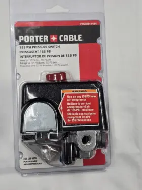 Pxcm034-0184 Porter Cable 125-155 Psi Air Compressor Pressure Switch Pxcm034-0184 Porter Cable 125-155 Psi Air Compressor Pressure Switch