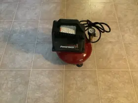 Powermate Vnp0000101.01 1 Gal Pancake Portable Air Compressor Kit 100 Psi 0.33 Hp