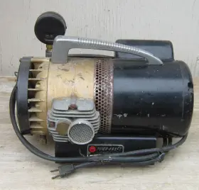 Sbf-6458 Powr-kraft Sbf-6485 Vintage Montgomery Ward Electric Air Compressor Model