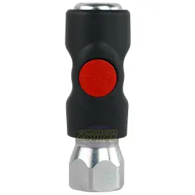 Usi061203 Prevost Usi 061203 Push Button Automotive Style Truflate Air Coupler 1/2 Inch Npt