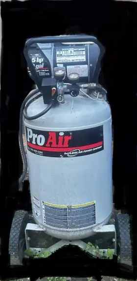 Pr5520vp-wh Proair 20 Gal 5.5 Hp Oil-free Portable Air Compressor 120v 90 Psi