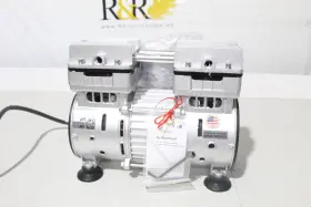Produe 1com004-c Oil Free Air Compressor Read Cracked Fan Cover
