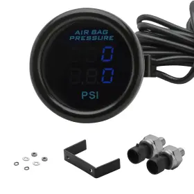 Apm-02 Proxxi Dual Display Air Suspension Gauge Ride Pressure 2inch 0-22