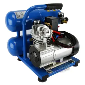 Pd-1021f Puma Twin Tank 12 Volt 2 Gallon Oil-less Air Compressor With Filter