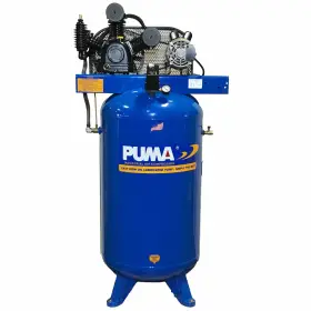 Tk-5080vm Puma 5 Horse Power 2-stage 80 Gallon Vertical Air Compressor With Starter