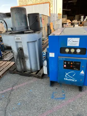 Qsb-30 Quincy Electric Air Compressor 30hp Model #