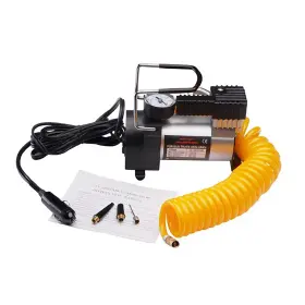 Rad Sportz 885852011660 12 Volt Electric Emergency Tire Air Pump With Highly Accurate Gaug