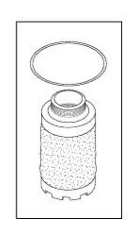 Cme043 Replacement Parts Industries Rpi Coalescing Filter Element For Dental-ez/custom Air/ramvac Type B