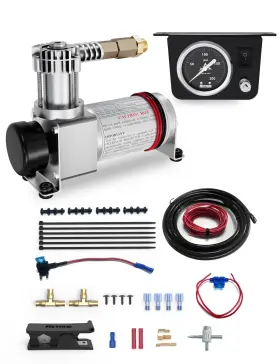 Racs001 Retrue On Board Air Compressor System For Truck Universal Bags Kit Wi Racs001 Retrue On Board Air Compressor System For Truck Universal Bags Kit Wi