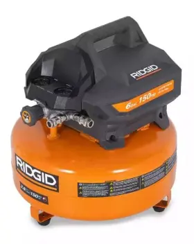 02106416 Ridgid New Rdgd 6 Gal. 150 Psi Portable Electric Pancake Air Compressor