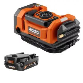 Ridgid 744110096545 18v Dual Function Cordless Inflator Tool Only With 2.0 Ah Max Output Ba