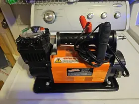 180l Road2summit 648824021049 Heavy Duty Portable 12v Air Compressor Kit Inflate 6.35cfm 180l/ Min Max 1