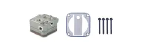 670.01.1210 Robur Bremse Air Brake Compressor Cylinder Head With Plate Kit For Caterpillar Engine / C1