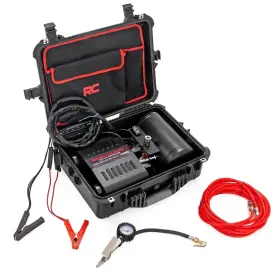 Rs208a Rough Country 840269950575 Portable Twin Air Compressor 12v 150psi 6.16 Cfm -