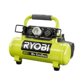 Ryobi 313050992912 18v One Cordless 1 Gal. Portable Horizontal Air Compressor With 120 Psi Maximum