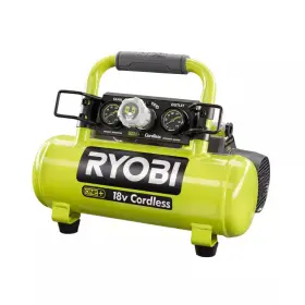 Ryobi 313103087008 18v One Cordless 1 Gal. Portable Horizontal Air Compressor With 120 Psi Maximum