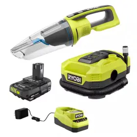 Ryobi 445036584576 One 18v Dual Function Inflator Kit With 2.0 Ah Battery Charger And Wet/dry Ha