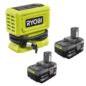 Ryobi 744759148544 One 18v Cordless High Pressure Inflator With Lithium-ion 4.0 Ah Batter