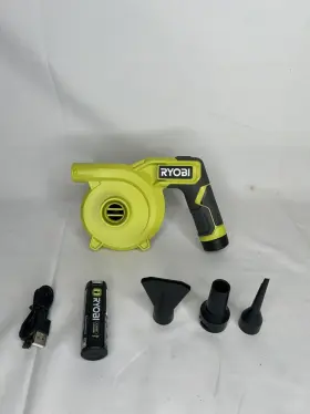 Ryobi 744759182036 Usb Lithium Cordless High Volume Inflator Kit With 2.0 Ah Battery An