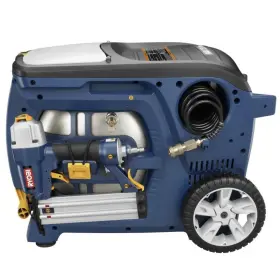 Ryobi Yn301plc Airbase Compressor Kit Brad Nailer Bundle Tested Working