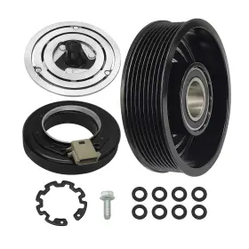 40135c  Saihisday Ac Compressor Clutch Assembly Kit Auto Air Cooling 12v Heavy Duty