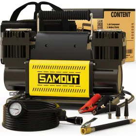 Smacr350 Samout Smaout 12v Air Compressor Offroad Portable Inflator 12.3 Cfm Pump Max 1