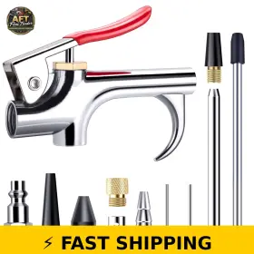Sardvisa Svabg05a 13 Pcs Air Nozzle Blow Gun Set With Quick Fitting Accessories