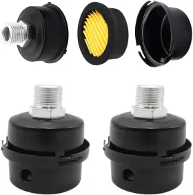 O-h-067-1 Seamaka 3pcs 1/2 Inch Thread Air Compressor Silencer 20mm Intake Filter